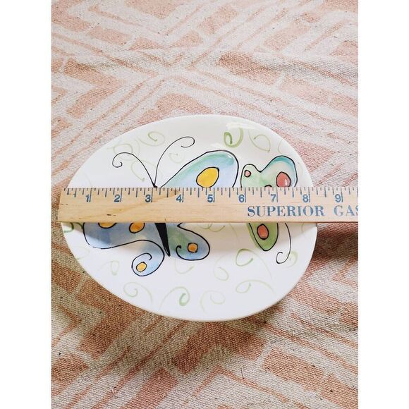 Boston Warehouse Ladybugs & Butterfly Bowls Appetizer Plates - Picture 6 of 7